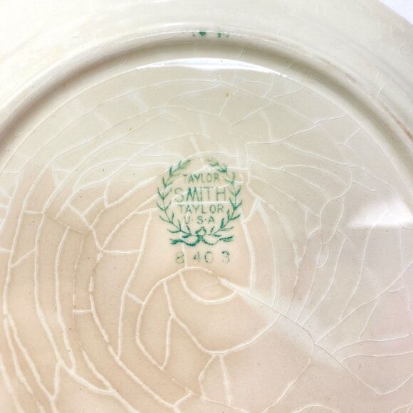 Vintage Lot of Set of 6 Bread and Desert Plates 6-8" Floral Japan USA Back Stamp - Picture 14 of 14